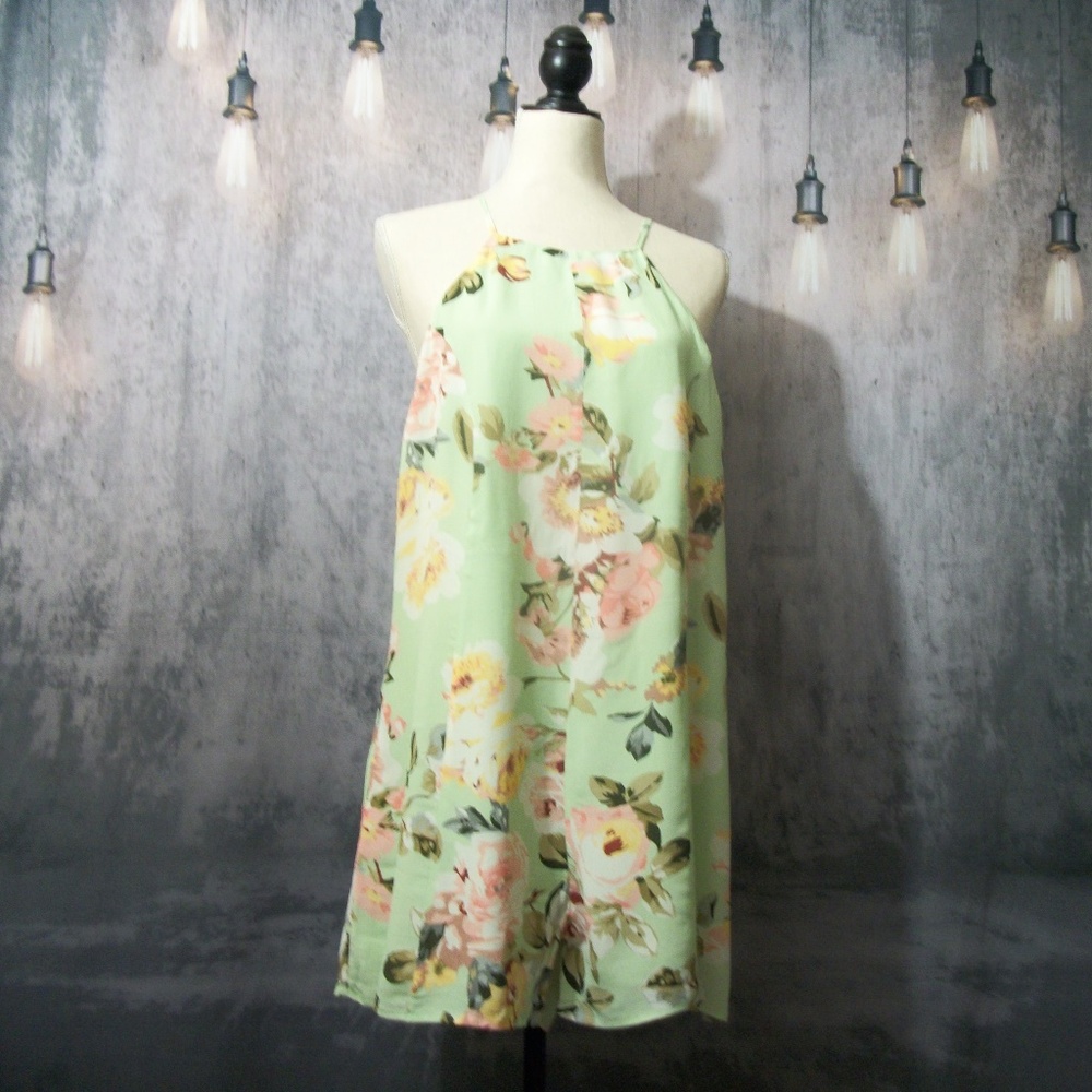 Privacy Please Lucca Floral Print Romper Size L